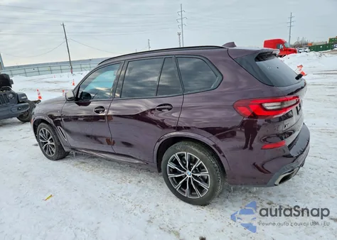 2022 BMW X5 M50I z USA, uszkodzony, nr VIN 5UXJU4C00N9K08991